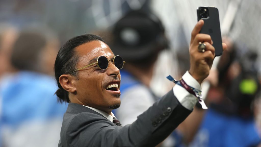 Salt Bae’s World Cup final antics on pitch being investigated by FIFA